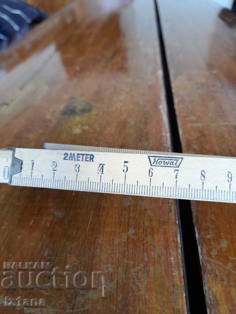 Old carpentry meter Howal with price 30.00 BGN | € 15.34 Old carpentry meter Howal with price 30.00 BGN | € 15.34