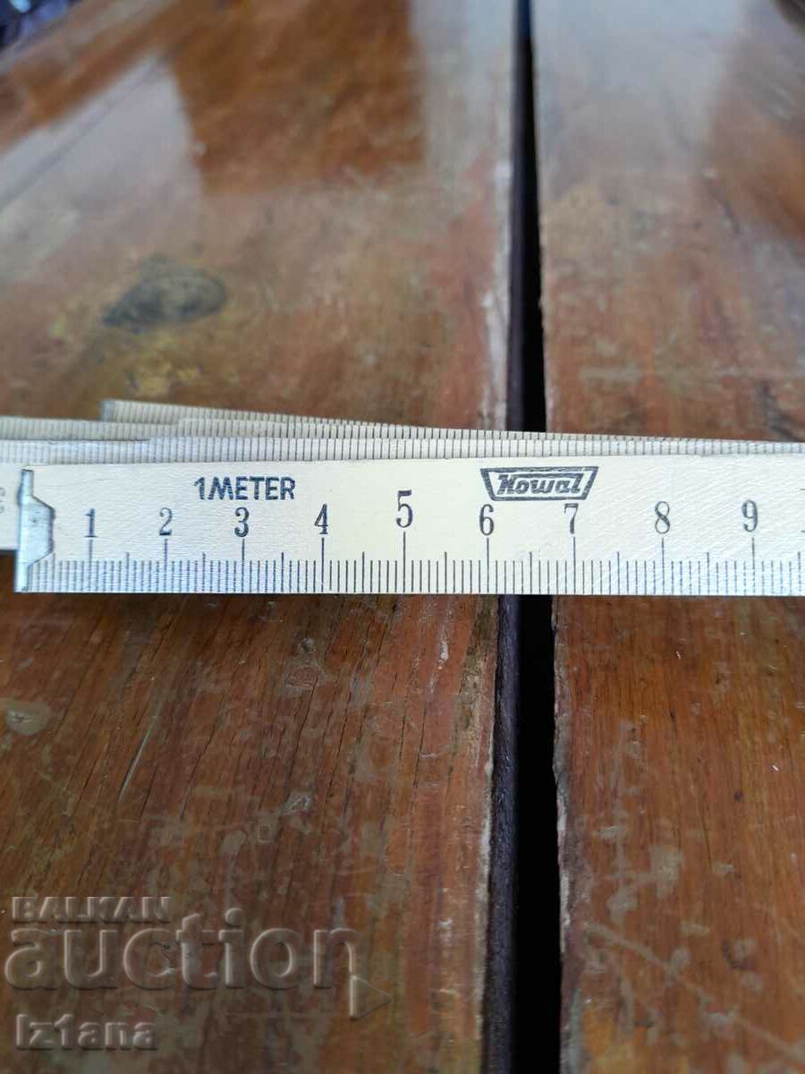 Old carpentry meter Howal with price 25.00 BGN | € 12.78 Old carpentry meter Howal with price 25.00 BGN | € 12.78