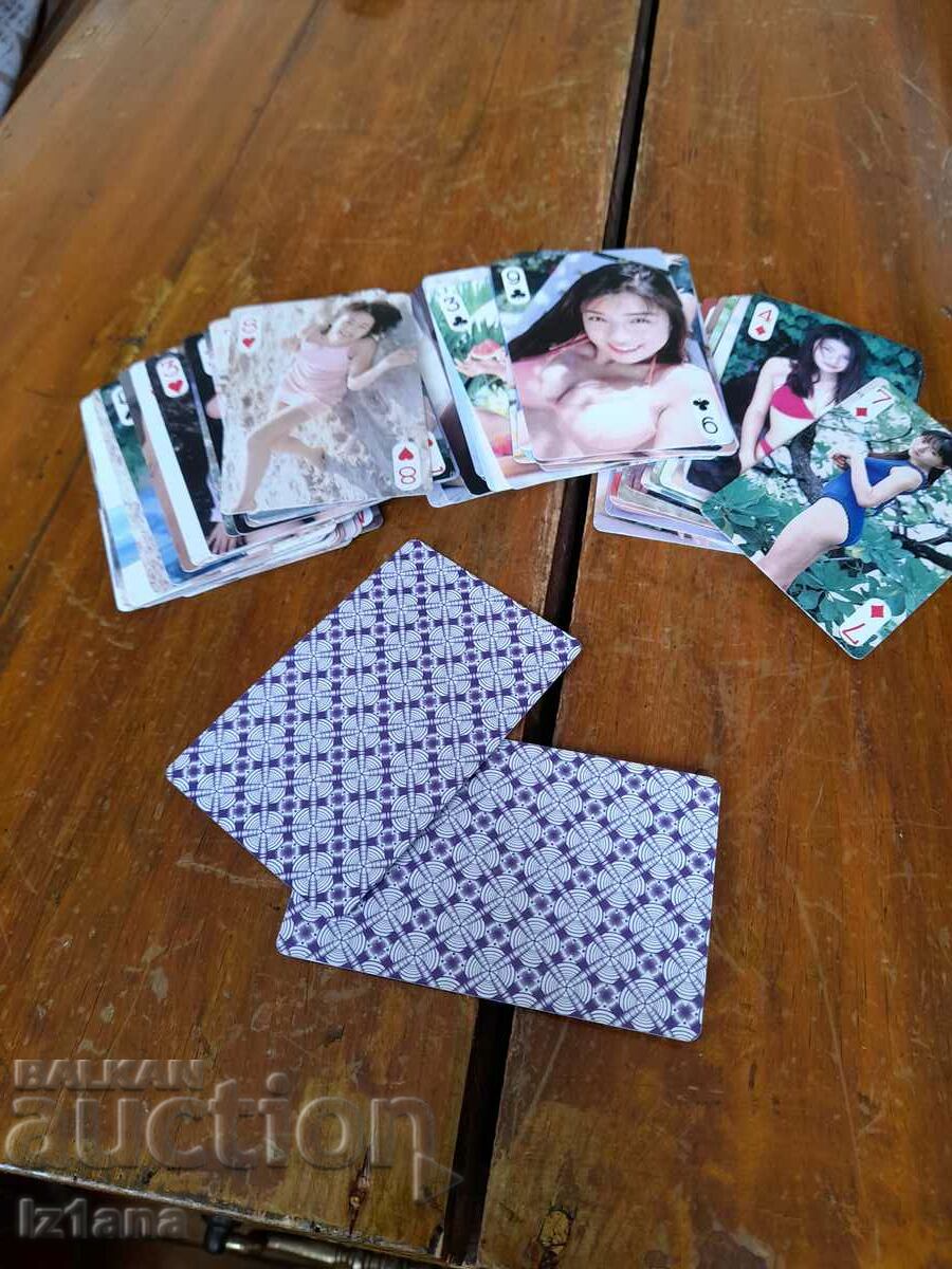 Old Erotic playing cards - 5 Old Erotic playing cards - 5