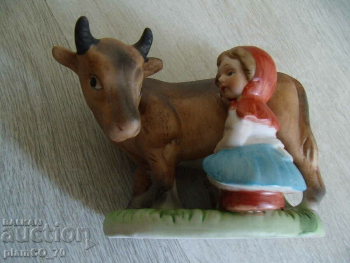 № * 6179 old porcelain figure - 5 № * 6179 old porcelain figure - 5