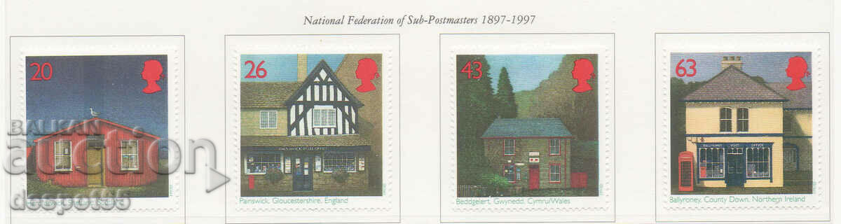 1997. Great Britain. Postal services.