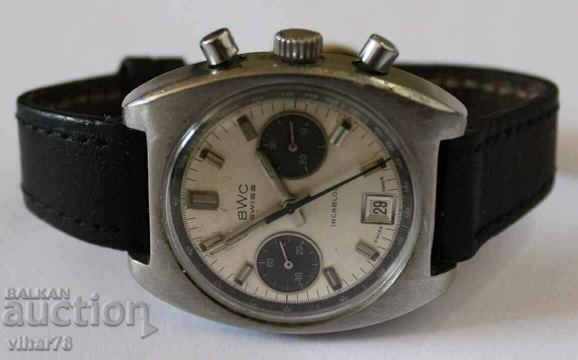 RARE MODEL-MEN'S WATCH BWC-CHRONOGRAPH with price 799.99 BGN | € 409.03 RARE MODEL-MEN'S WATCH BWC-CHRONOGRAPH with price 799.99 BGN | € 409.03
