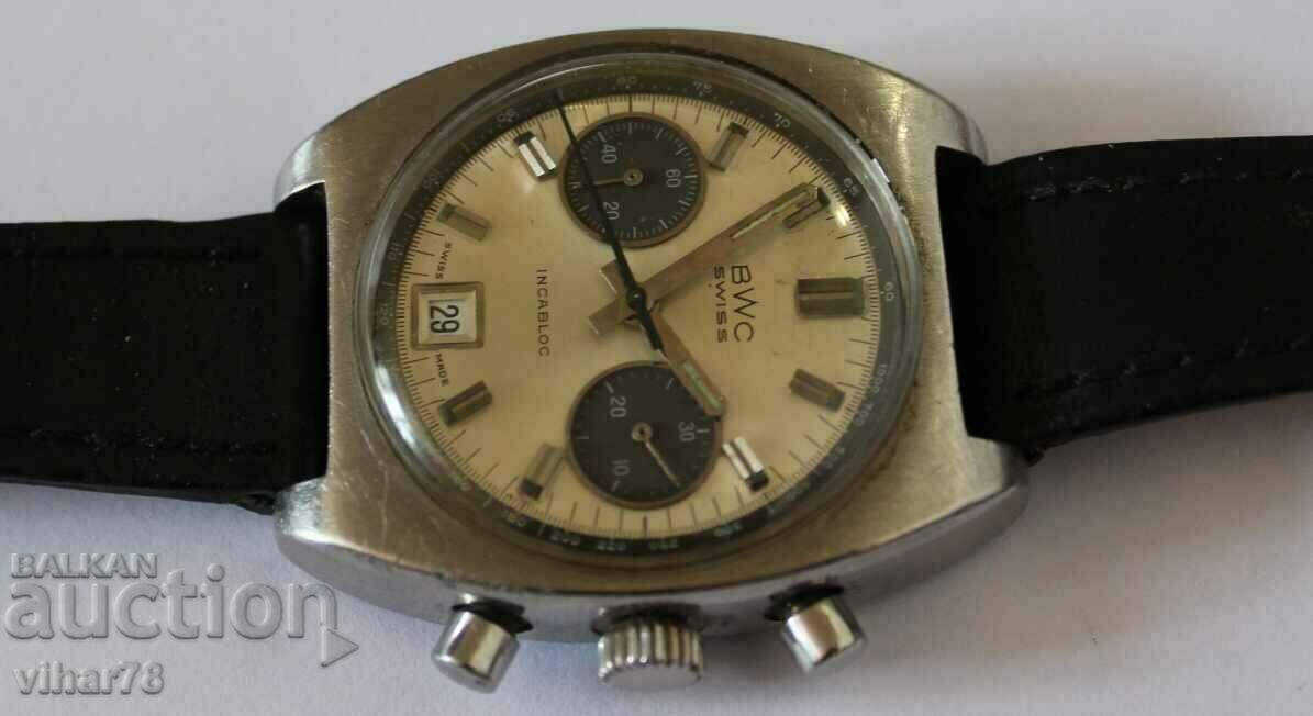 Delivery of RARE MODEL-MEN'S WATCH BWC-CHRONOGRAPH Delivery of RARE MODEL-MEN'S WATCH BWC-CHRONOGRAPH