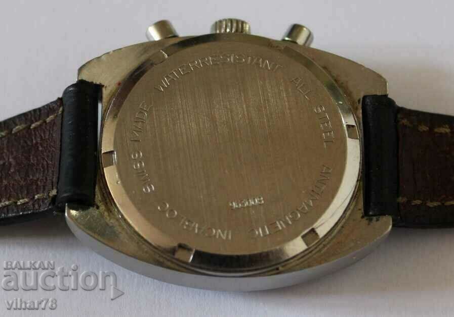 RARE MODEL-MEN'S WATCH BWC-CHRONOGRAPH - 7 RARE MODEL-MEN'S WATCH BWC-CHRONOGRAPH - 7