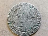 Четвърт талер сребро Сигизмунд сребърна монета герб