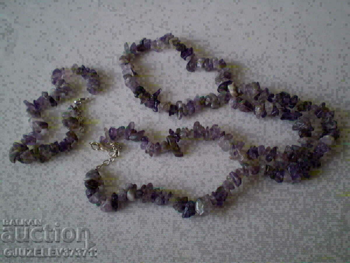 rock crystal set - 6 rock crystal set - 6