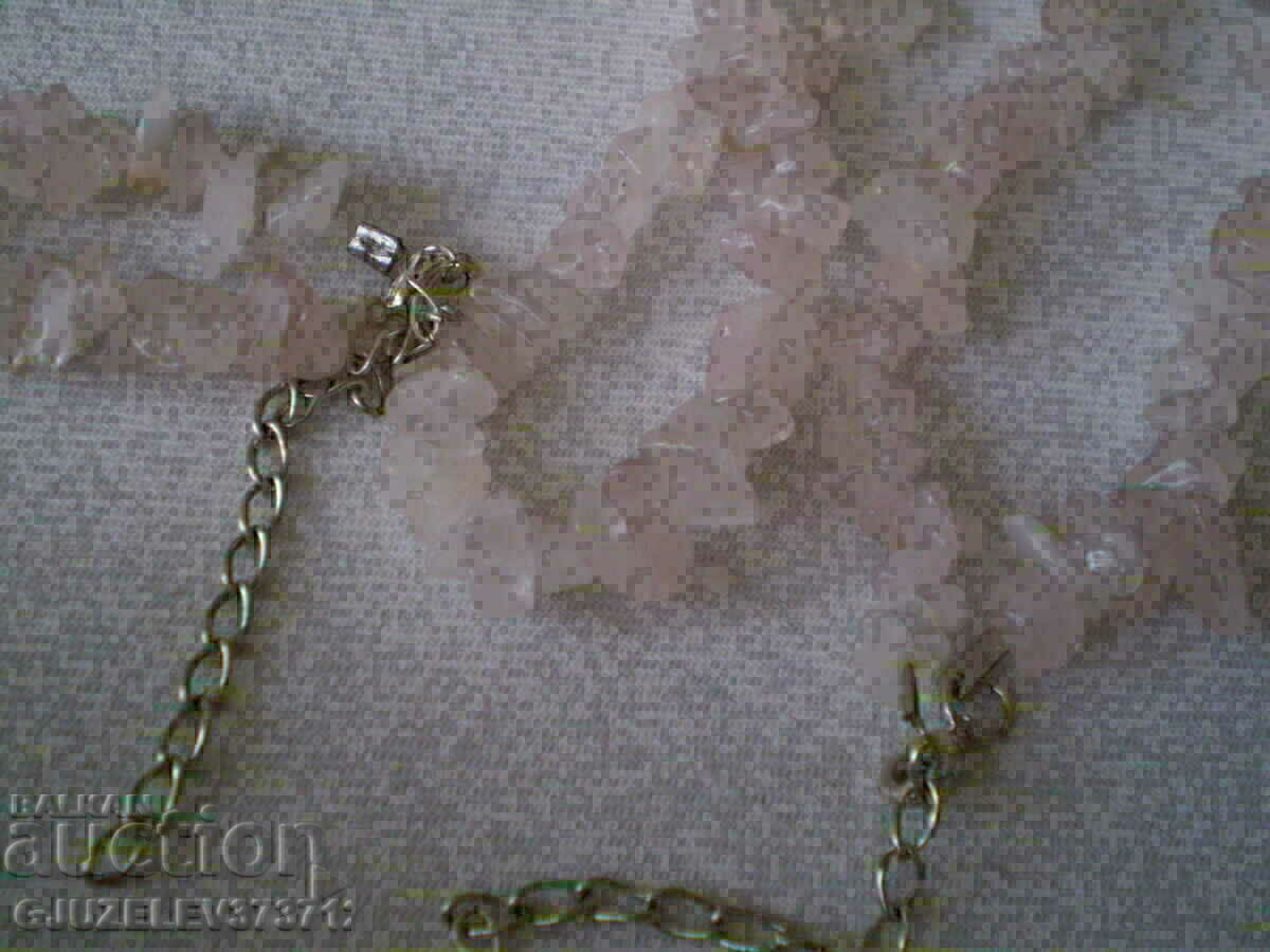 Auction  women's set of mountain crystal