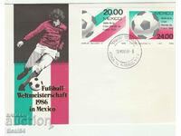 Mexico 1986 - Special envelope for the Holy Football Cup