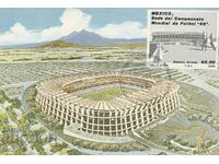 Мексико 1986 - Стадион Ацтека максикарта