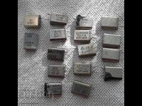 Quartz resonators - 16 pcs