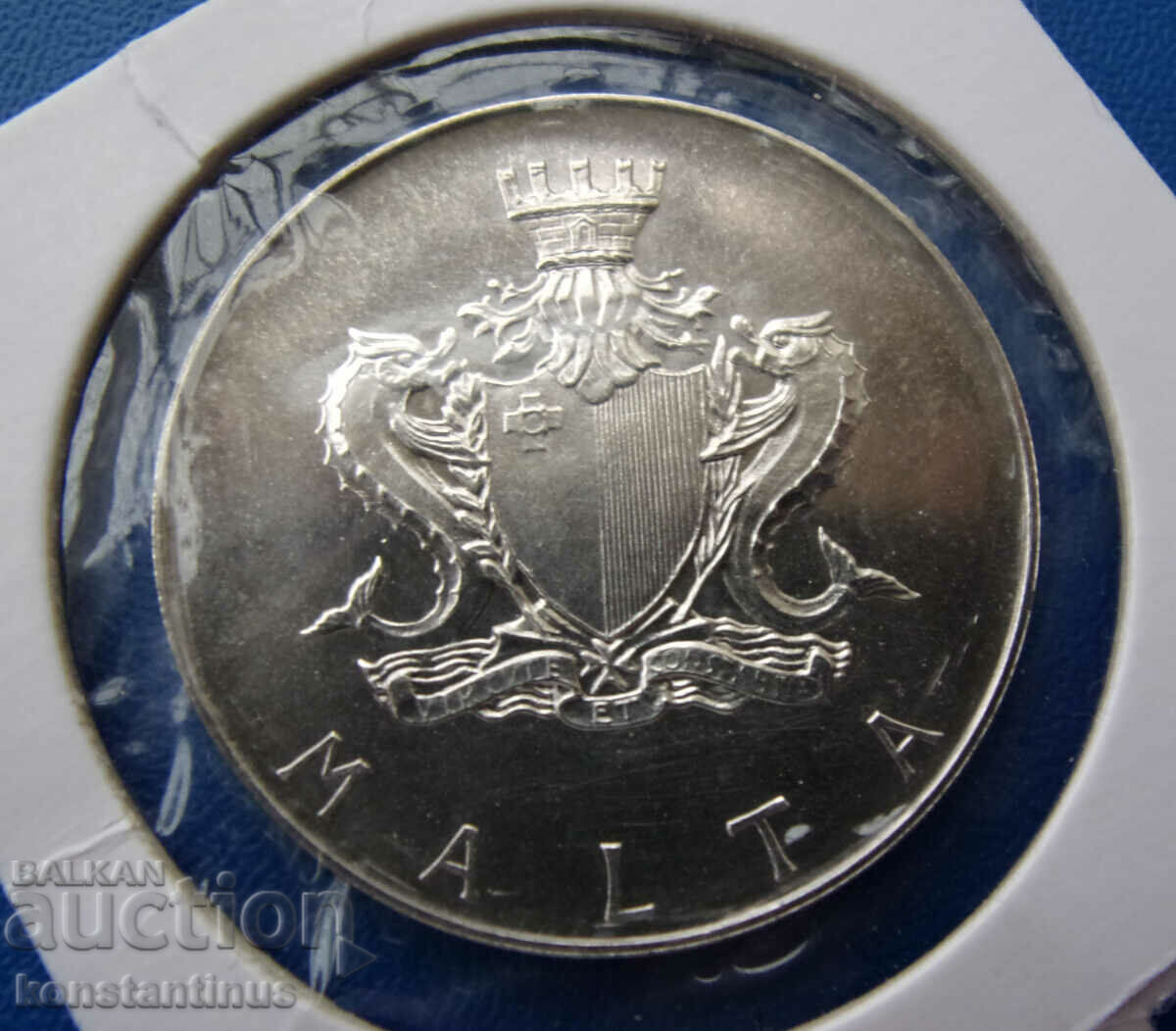 Maлта 1 Паунд 1972 UNC Rare с цена € 19.43 | 38.00 лв.