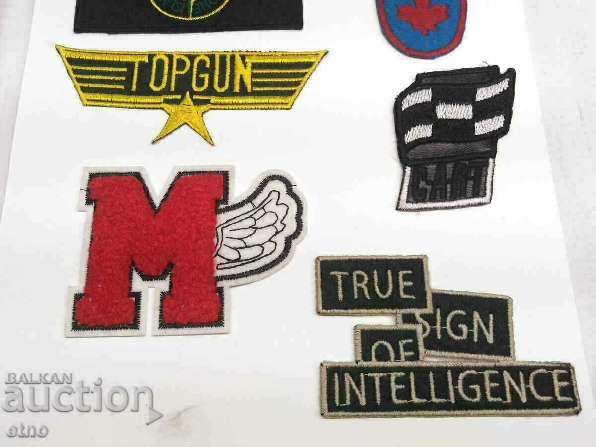 Delivery of TOP GUN, TOP GUN, EMBLEMS, STAMPS, LABEL, EMBLEM, STITCH Delivery of TOP GUN, TOP GUN, EMBLEMS, STAMPS, LABEL, EMBLEM, STITCH