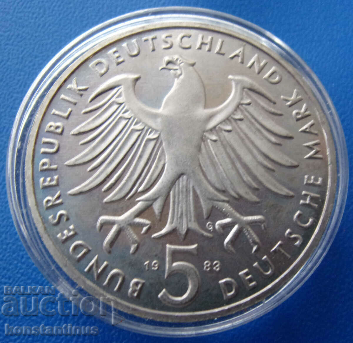 Германия- ГФР- 5  Марки 1983 UNC PROOF  Rare с цена € 7.67 | 15.00 лв.
