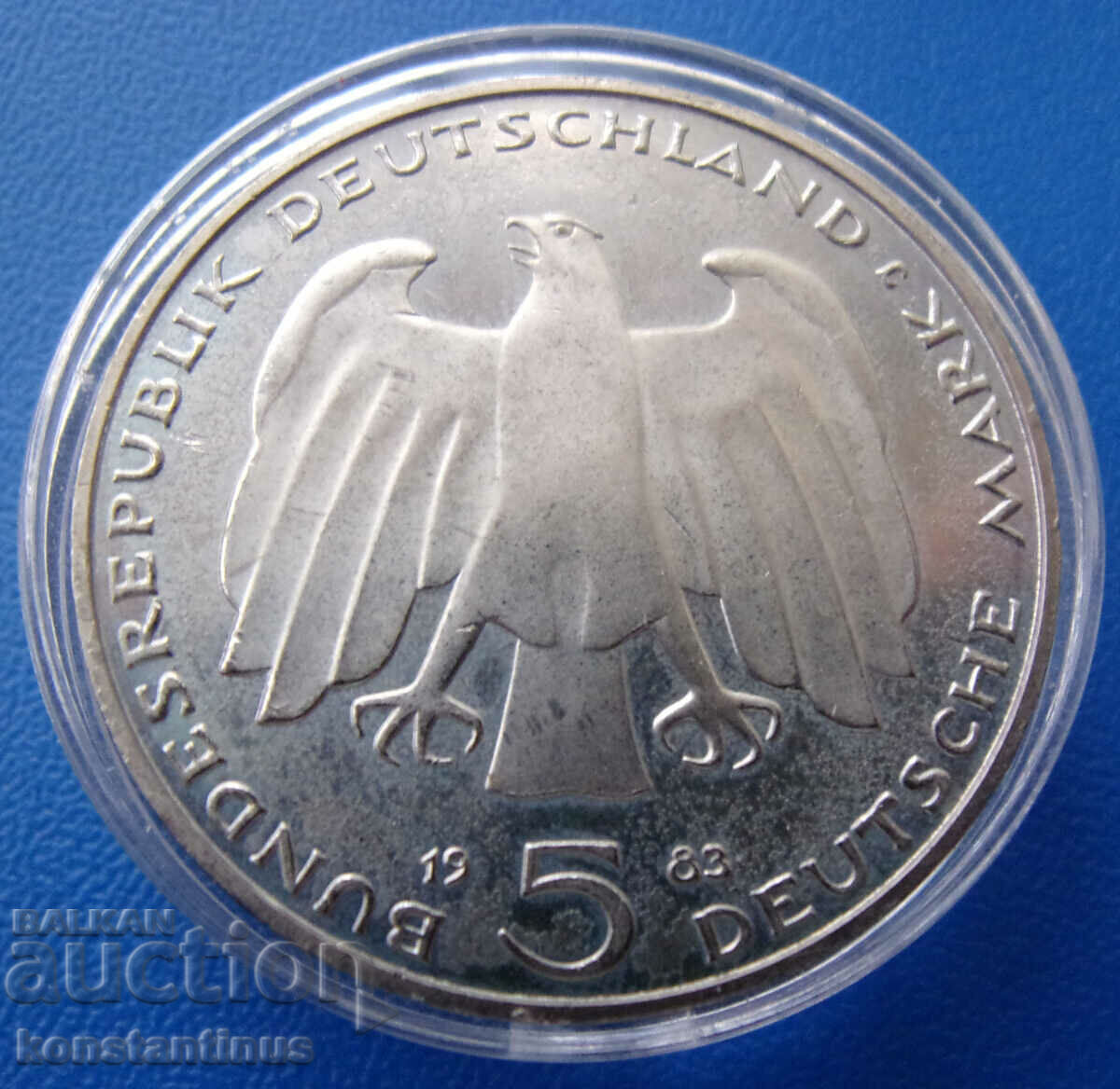 Germany- GFR- 5 Stamps 1983 UNC PROOF Rare with price € 7.67 | 15.00 BGN