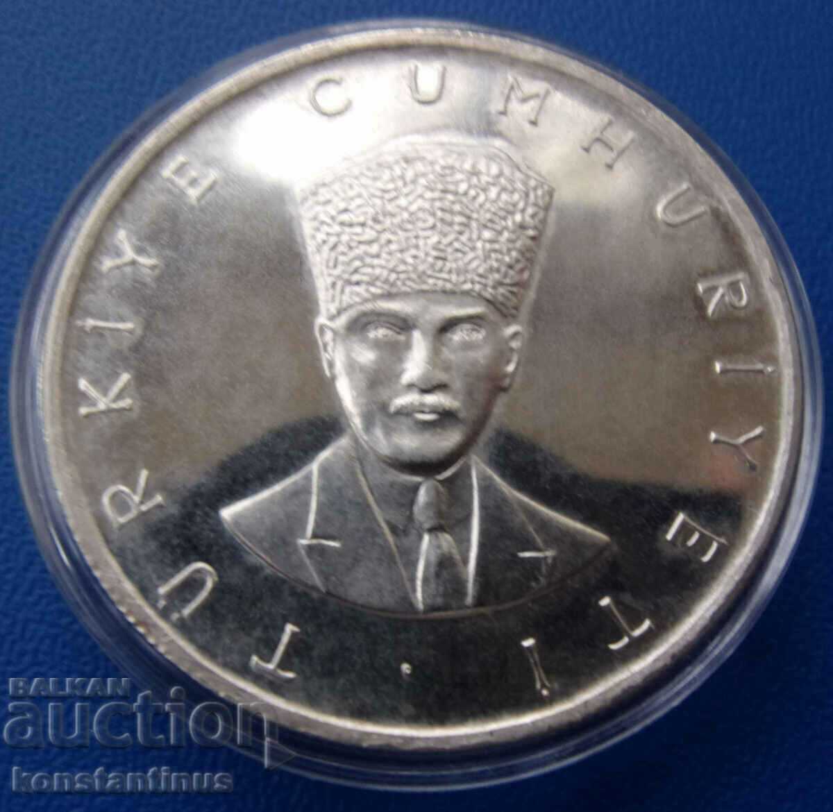 Турция 25 Лира 1970 PROOF UNC Rare с цена € 25.56 | 49.99 лв.