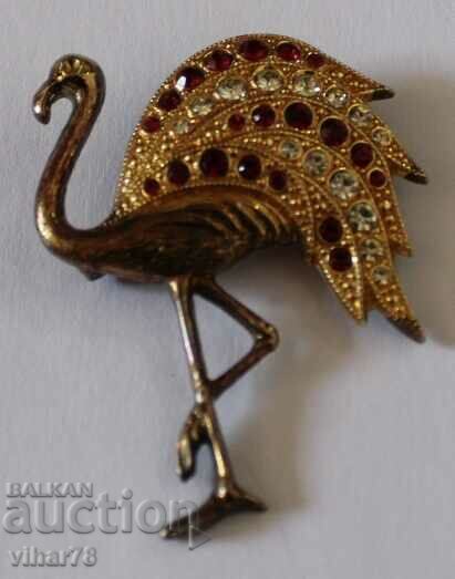 Delivery of OLD BROOCH-SILVER WITH GOLD