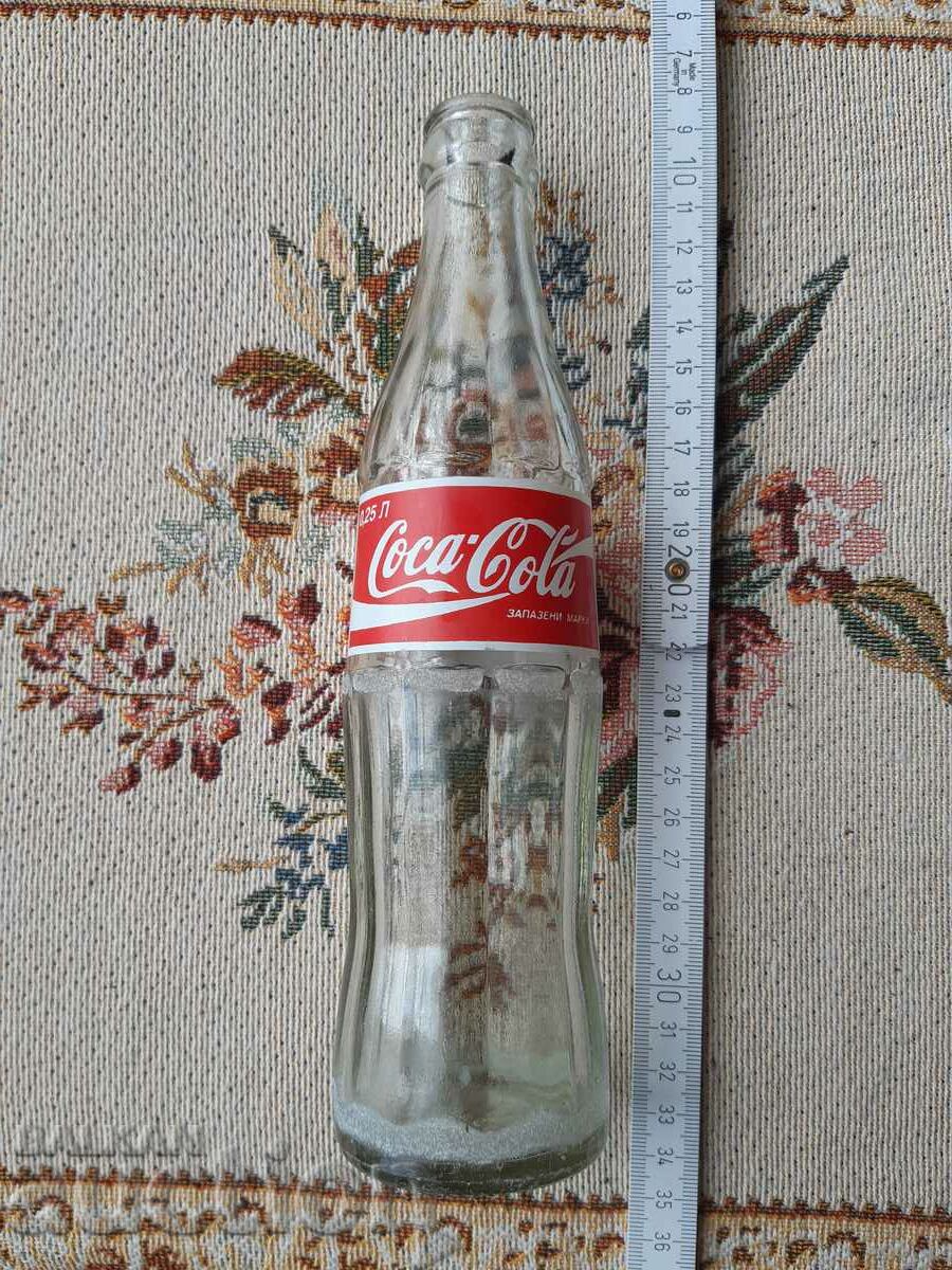 A BOTTLE OF CocaCola