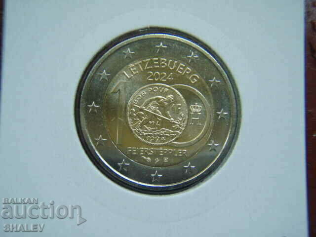 2 Euro 2024 Luxembourg "100 years" Luxembourg (2) - 2 euros with price 21.89 BGN | € 11.19 2 Euro 2024 Luxembourg "100 years" Luxembourg (2) - 2 euros with price 21.89 BGN | € 11.19