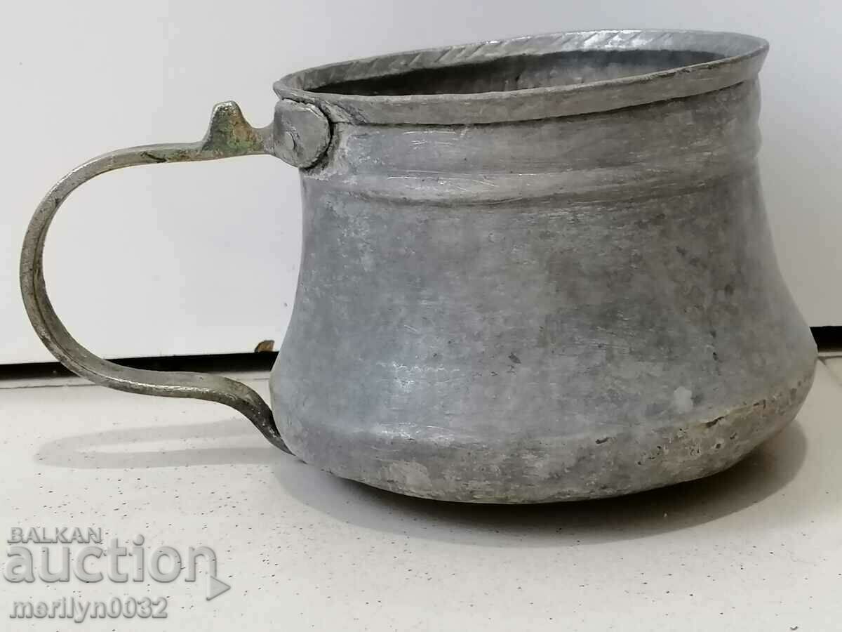 Old cauldrons, troughs, copper, kettle, boiler, pot