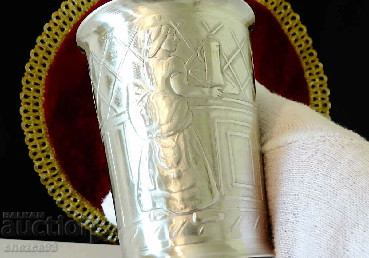 A glass of tin The hero drinks wine. with price 62.00 BGN | € 31.70 A glass of tin The hero drinks wine. with price 62.00 BGN | € 31.70