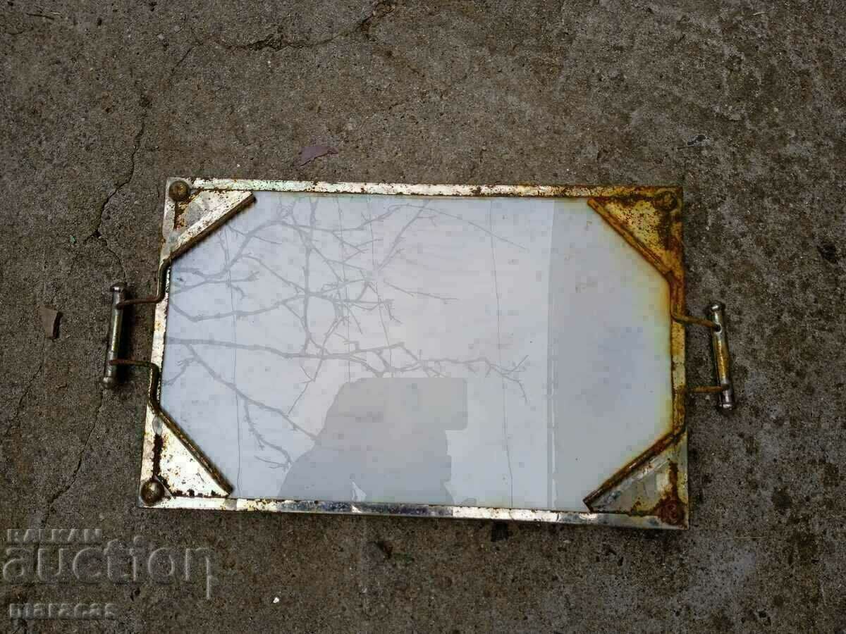 Old painted tray with price 17.00 BGN | € 8.69 Old painted tray with price 17.00 BGN | € 8.69