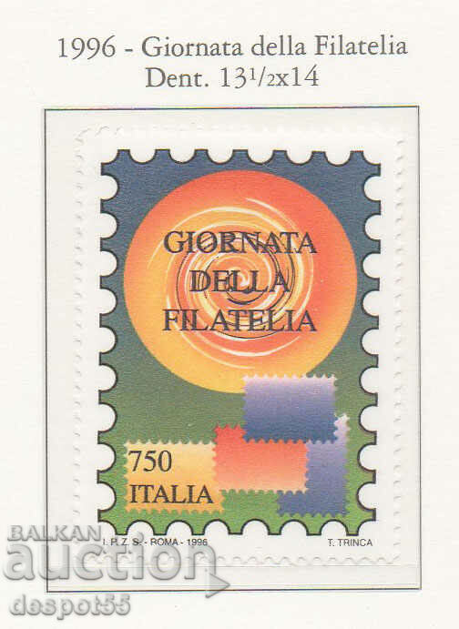 1996. Italia. Ziua timbrului poștal.