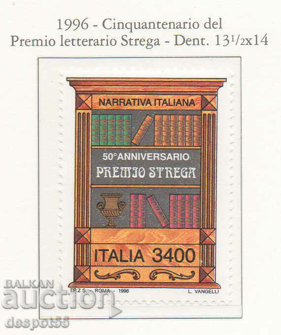 1996. Italia. 50 de ani de la Strega Price.