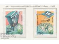 1996. Italy. 50th anniversary of UNESCO and UNICEF.