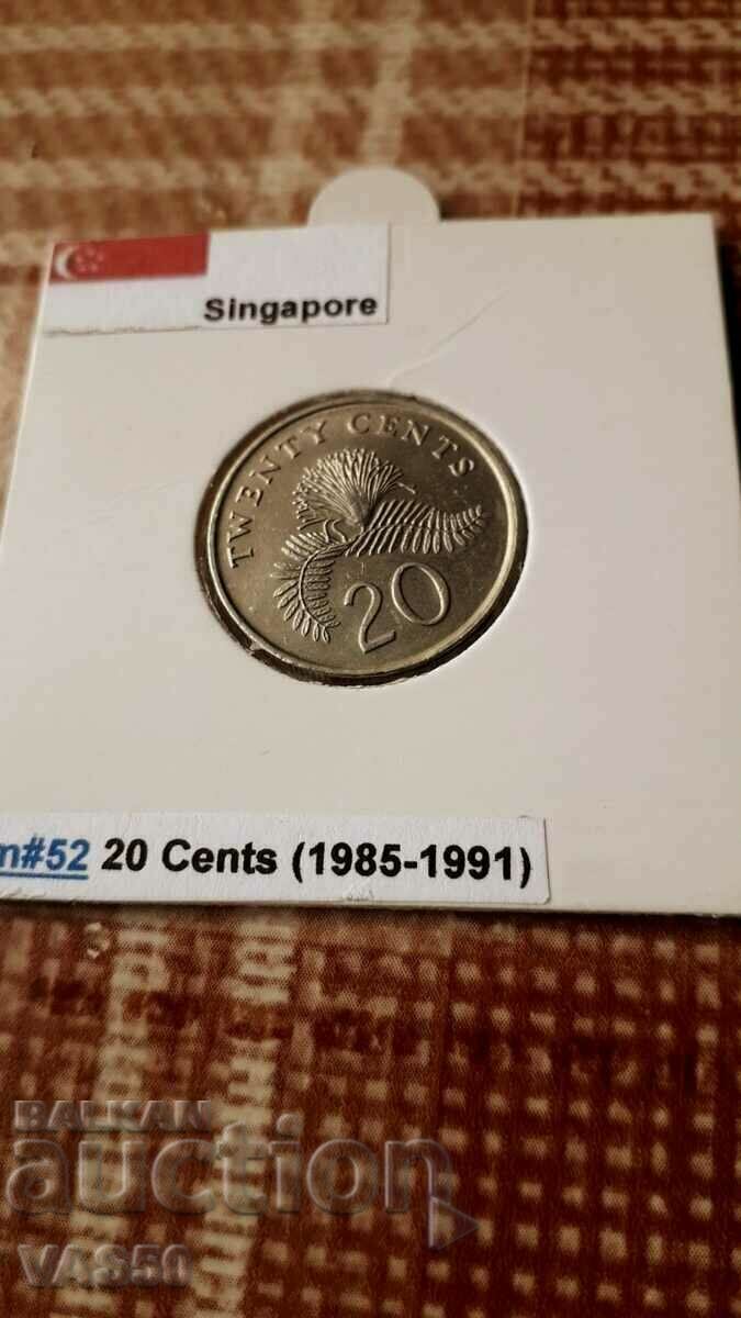 1. SINGAPORE-20c. 1986.