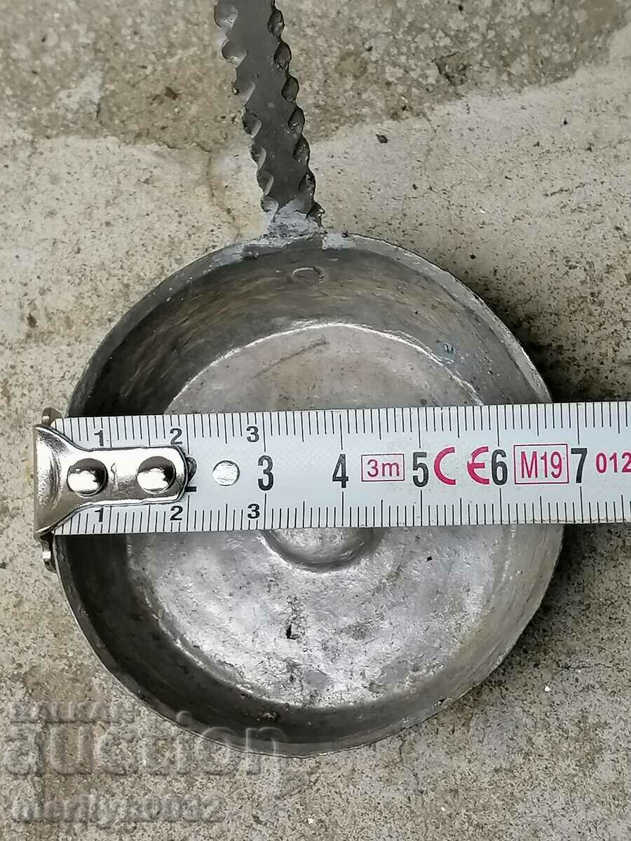 Old copper ladle minion copper vessel, copper gut - 6