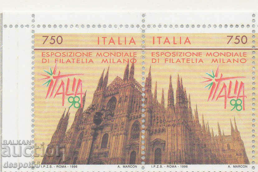 1996. Italia. Expoziţia Internaţională Filatelică - ITALIA.