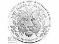 Lost Tigers Cambodia 2022 1 oz Silver Coin