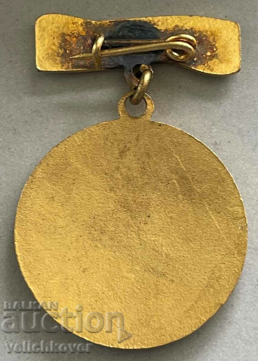 Auction 32265 Bulgaria Badge of Merit football club Slavia 1913 Auction 32265 Bulgaria Badge of Merit football club Slavia 1913