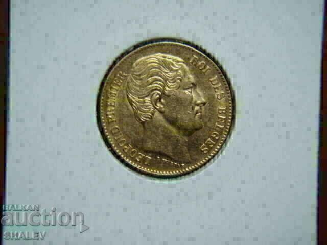 20 Φράγκα 1865 Βέλγιο RARE - AU (Χρυσός) - 5