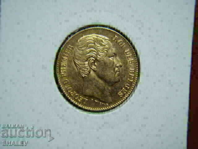 20 Φράγκα 1865 Βέλγιο RARE - AU (Χρυσός) - 6