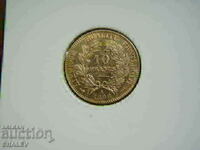 10 Francs 1896 A France (10 франка Франция) - XF/AU (злато)
