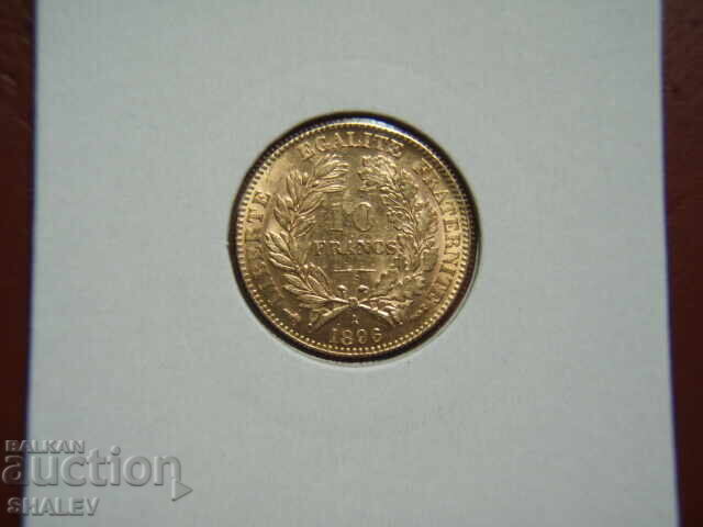 10 Francs 1896 A France (10 Francs France) /2/ - AU+ (gold) 10 Francs 1896 A France (10 Francs France) /2/ - AU+ (gold)