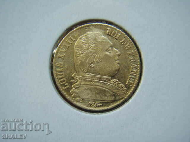 20 Francs 1814 A France (20 francs France) - AU (gold) - 5 20 Francs 1814 A France (20 francs France) - AU (gold) - 5