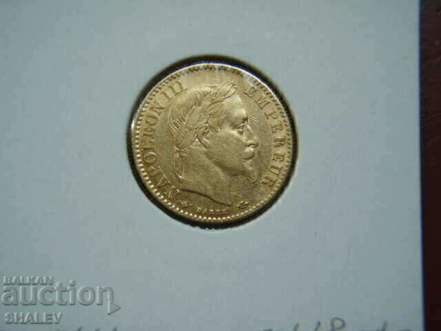 10 Francs 1864 BB France - XF/AU (gold) - 5 10 Francs 1864 BB France - XF/AU (gold) - 5