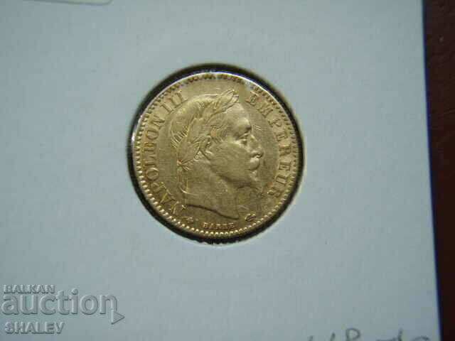 10 Francs 1864 BB France - XF/AU (gold) - 6 10 Francs 1864 BB France - XF/AU (gold) - 6