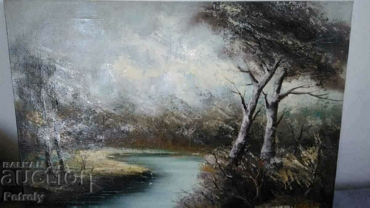 Oil painting with price 120.00 BGN | € 61.36 Oil painting with price 120.00 BGN | € 61.36