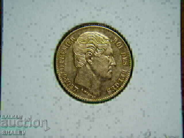 20 Francs 1865 Belgium (20 francs Belgium) - AU (gold) - 5 20 Francs 1865 Belgium (20 francs Belgium) - AU (gold) - 5