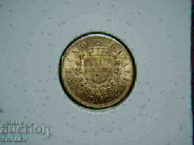 10 Lire 1863 Italy - AU (gold)