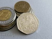 Νόμισμα - Κύπρος - 50 λεπτά 1994
