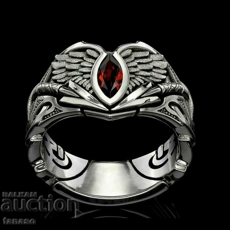 Viking ring with ruby with price 27.00 BGN | € 13.80 Viking ring with ruby with price 27.00 BGN | € 13.80