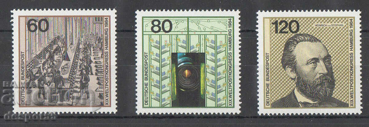1984. GFR. Universal Postal Union + Block.