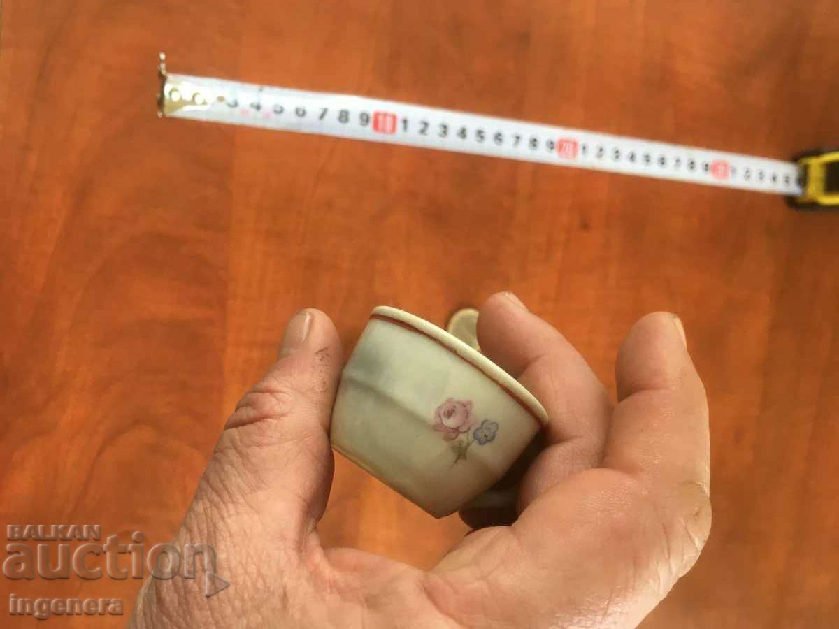 ЧАША ЧАШКА ПОРЦЕЛАН БЪЛГАРИЯ ОТ СОЦА ЗА РАКИЙКА МИНИ - 5 ЧАША ЧАШКА ПОРЦЕЛАН БЪЛГАРИЯ ОТ СОЦА ЗА РАКИЙКА МИНИ - 5