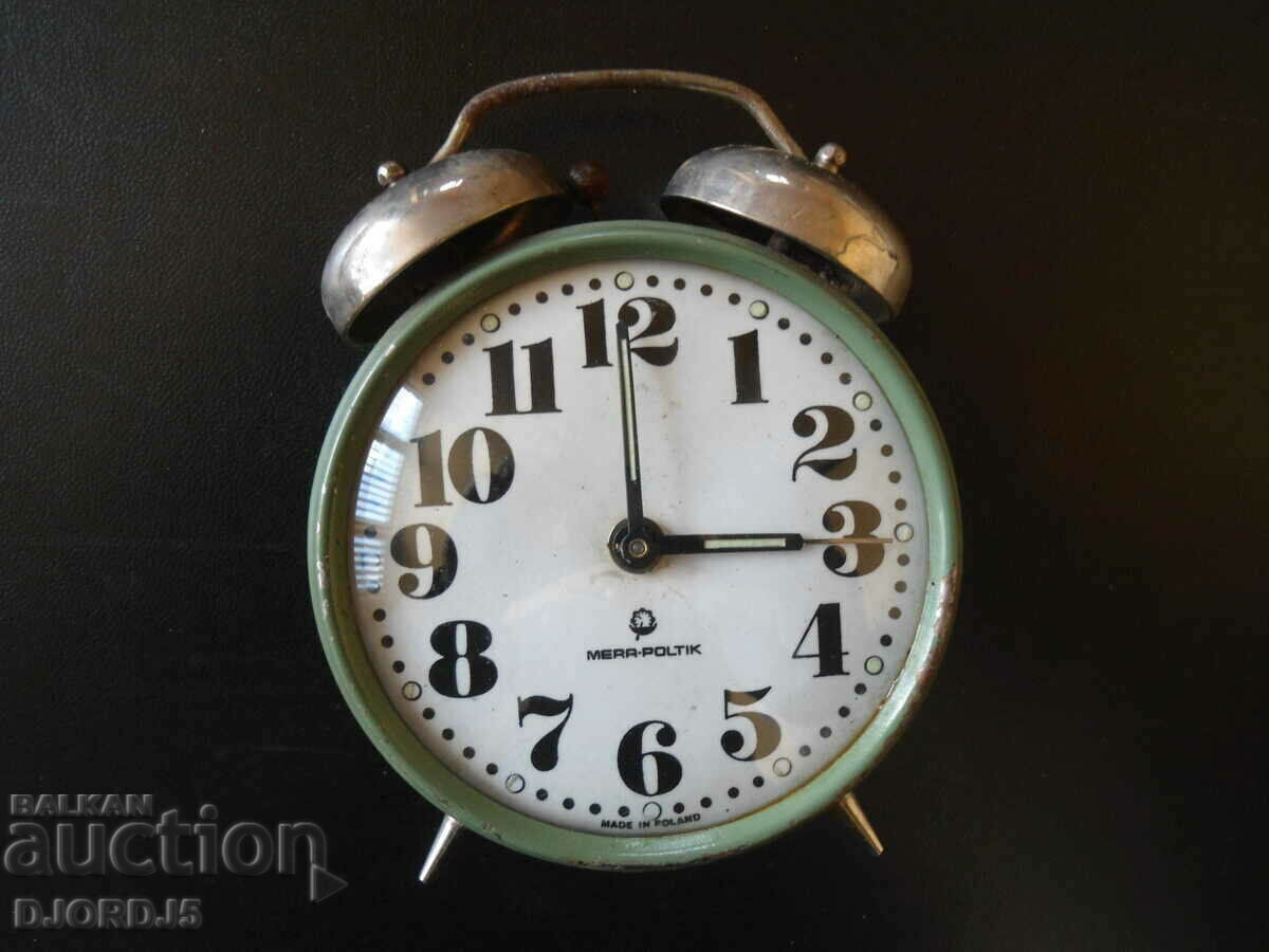 Old field alarm clock