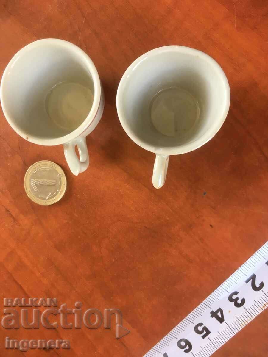 ЧАША ЧАШКА ПОРЦЕЛАН БЪЛГАРИЯ ОТ СОЦА ЗА РАКИЙКА МИНИ-2 БР - 5