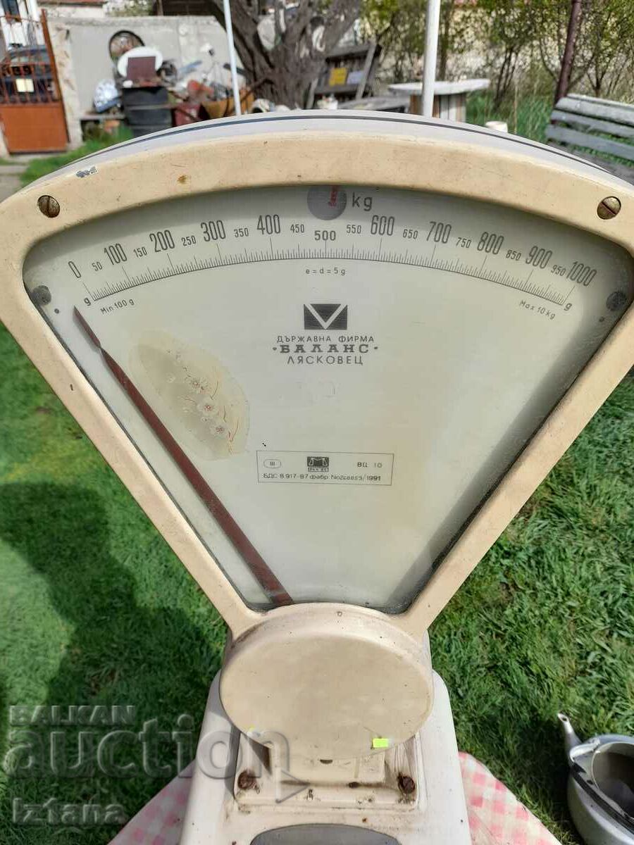 Old scales Balance Lyaskovets - 5 Old scales Balance Lyaskovets - 5